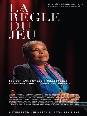 cover image of La règle du jeu N° 54